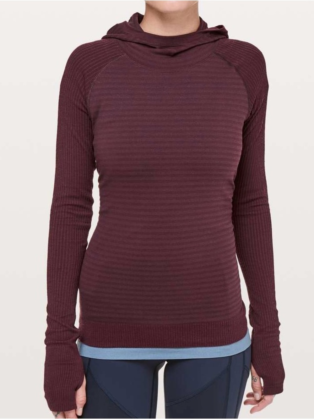 Lululemon (10) Keep The Heat Thermal Hoodie in Dark Adobee